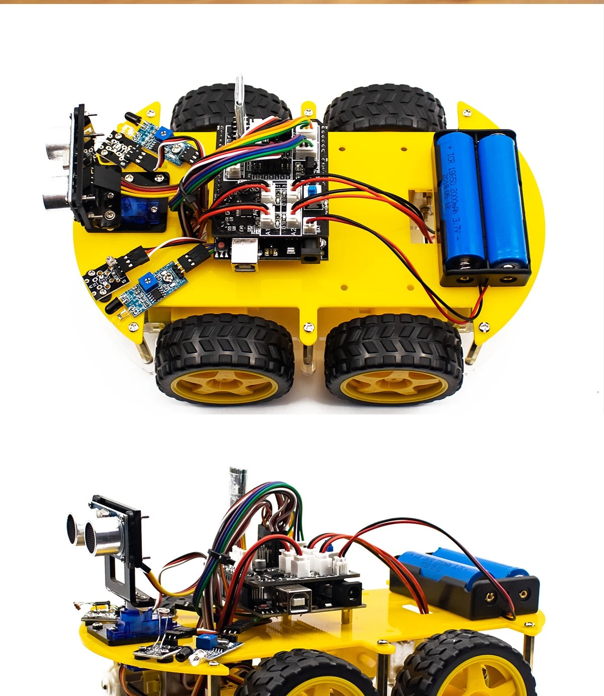 StemZone 4WD Smart Robot Car Kit